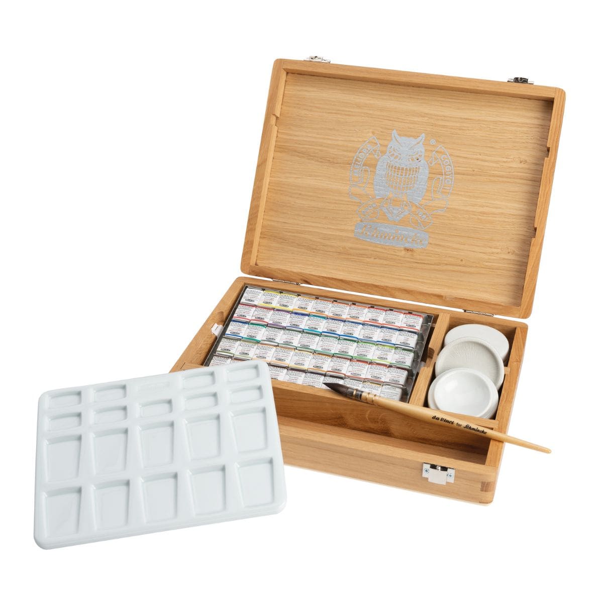 Tinta Aquarela Schmincke Horadam Pastilha 50 Cores