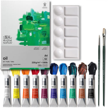 Estojo Tinta Óleo Winton Winsor & Newton Essentials 14 Peças