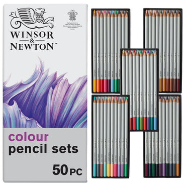 Lápis de Cor Winsor & Newton Studio Collection 50 Cores