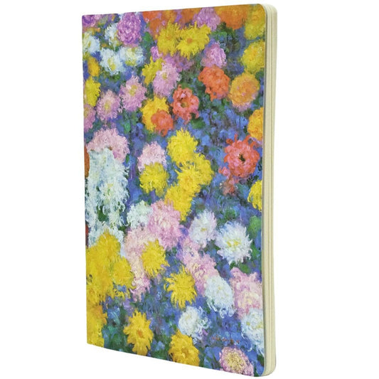 Paperblanks Cahiers Monet's Chryanthemums A4 Pautado