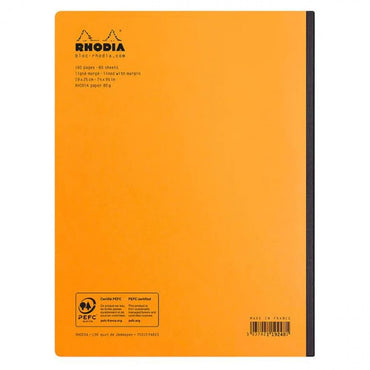 Composition Book Rhodia 19X25CM 80 Fls Capa Laranja
