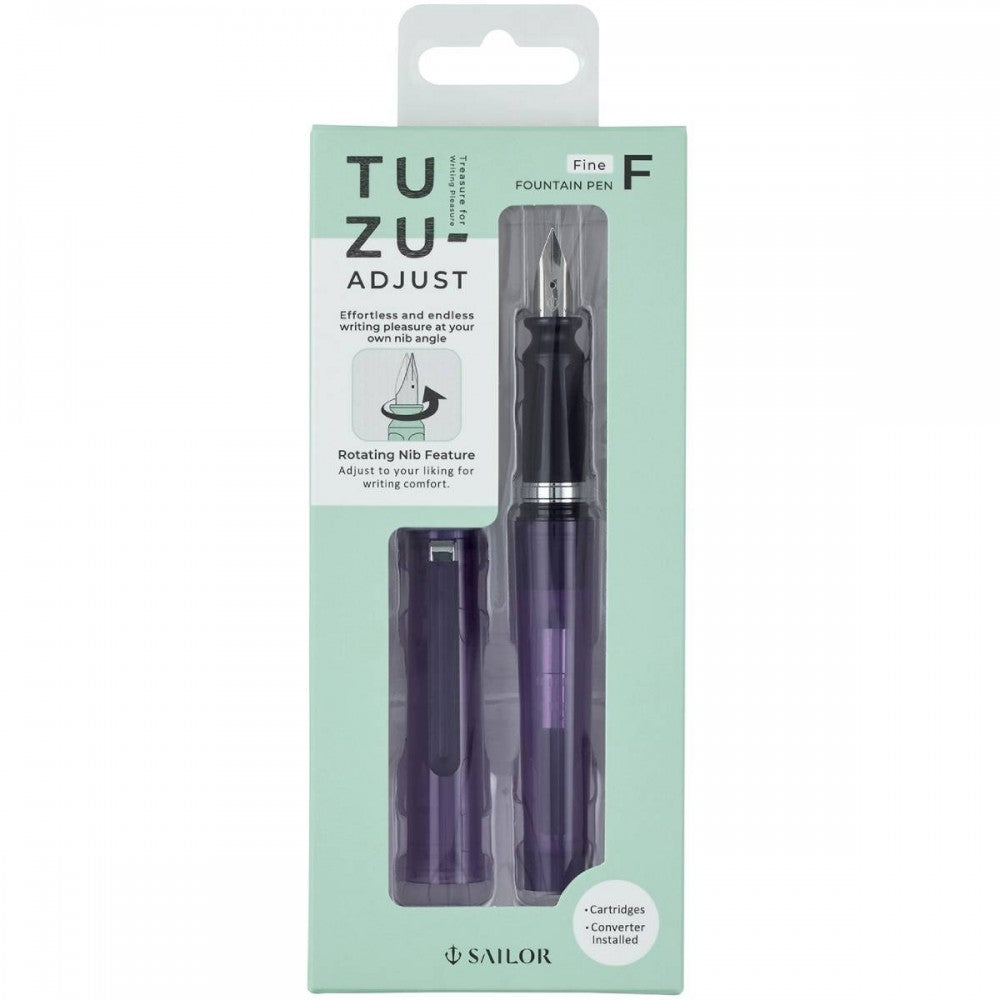Caneta Tinteiro Sailor TUZU Adjustable Violet Pena F