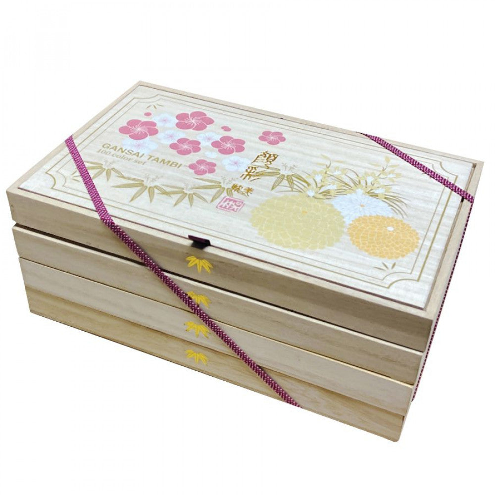 Aquarela Kuretake Gansai Tambi 100 Cores 3° Edição Limitada