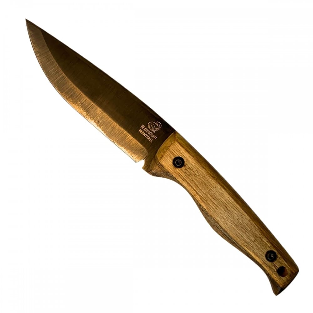 Faca Bushcraft Beavercraft Nightfall BSH3 em Aço Carbono