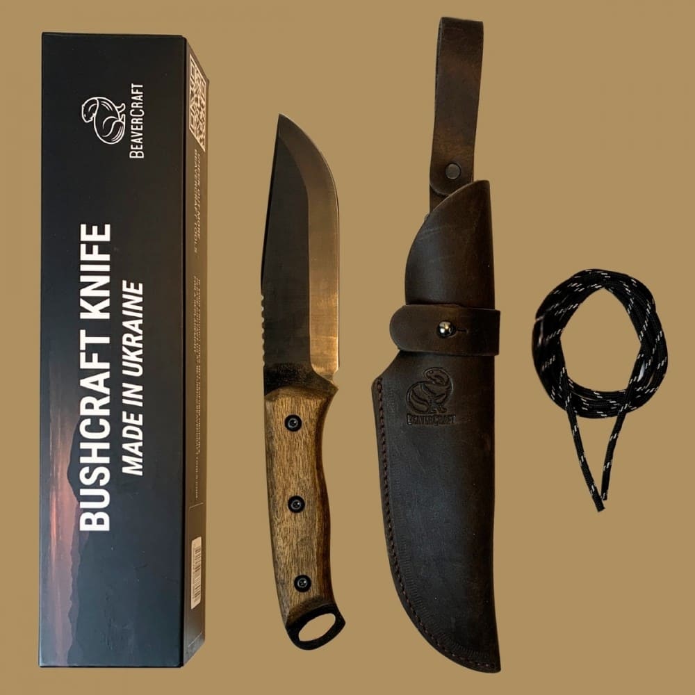 Faca Bushcraft Beavercraft Dusk BSH4 em Aço Carbono