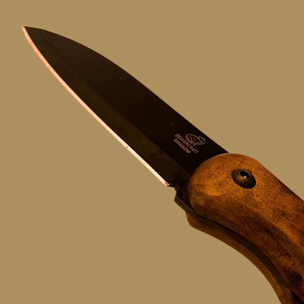 Faca Bushcraft Beavercraft Shadow BSH5 em Aço Carbono