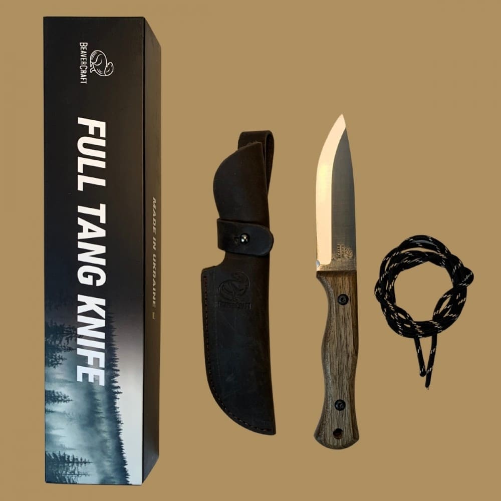 Faca Bushcraft Beavercraft Breeze BSH6 em Aço Carbono