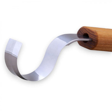 Faca em Gancho para Entalhe Beaver Craft Profissional SK2 OAK