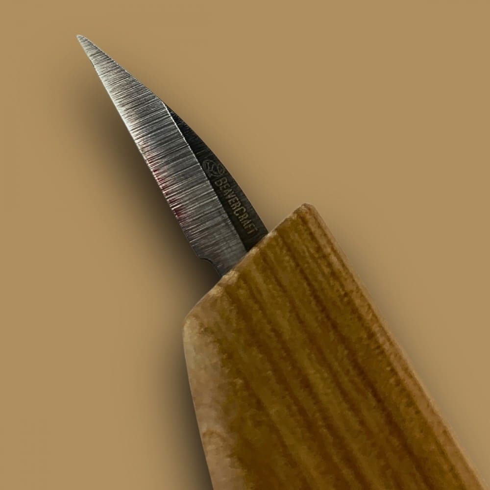 Faca para Entalhe Beaver Craft Profissional C15