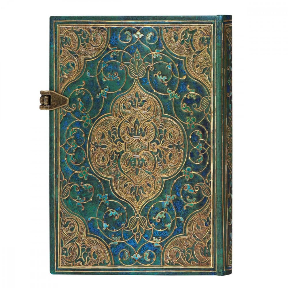 Paperblanks Turquoise Chronicles Capa Dura Mini Pautado
