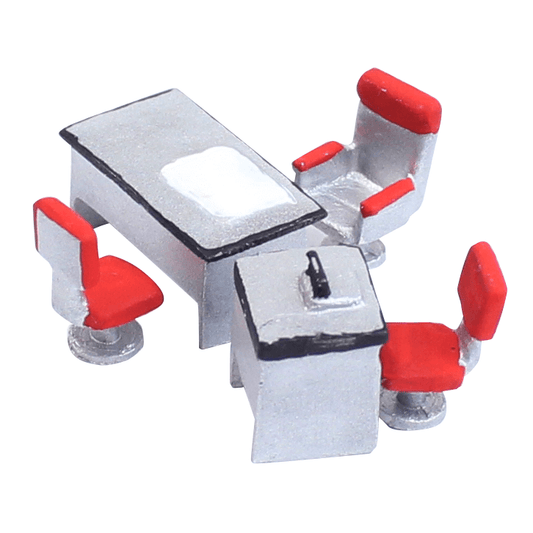 Miniatura de Escritório 1/100 670 Minitec 05 Peças