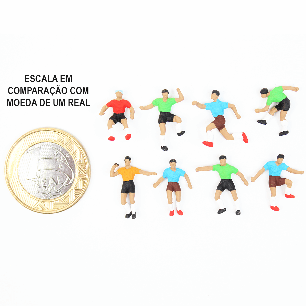 Figuras Para Maquetes 1/100 1604 Minitec 08 Peças