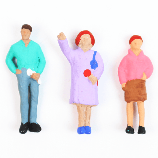 Figuras Para Maquetes 1/75 2265 Minitec 03 Peças