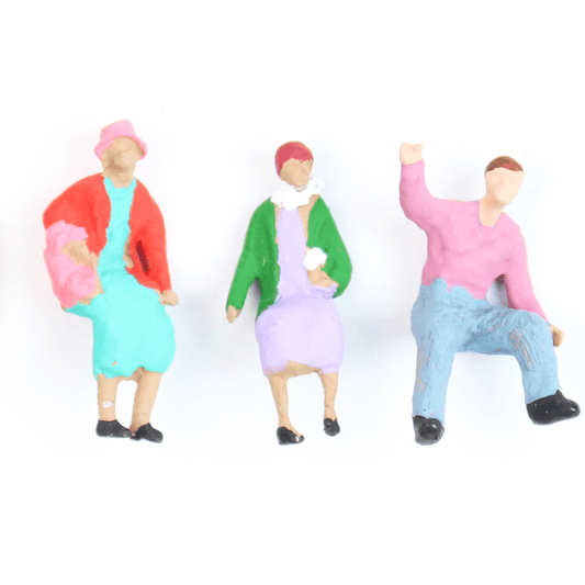 Figuras Para Maquetes 1/75 2286 Minitec 03 Peças