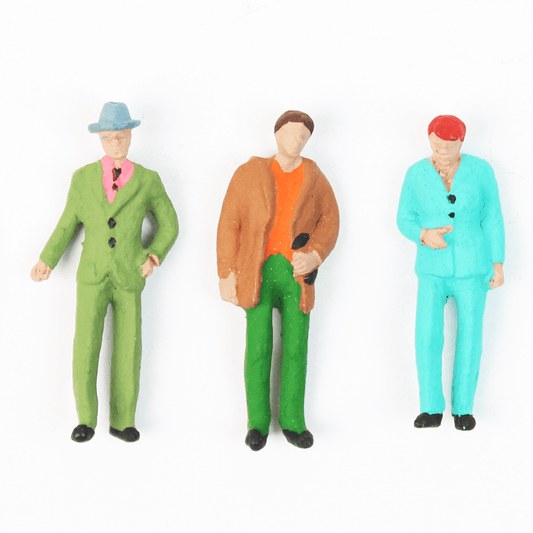 Figuras Para Maquetes 1/75 2291 Minitec 03 Peças