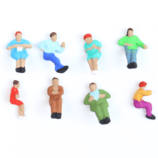 Figuras Para Maquetes 1/200 2301 Minitec 08 Peças