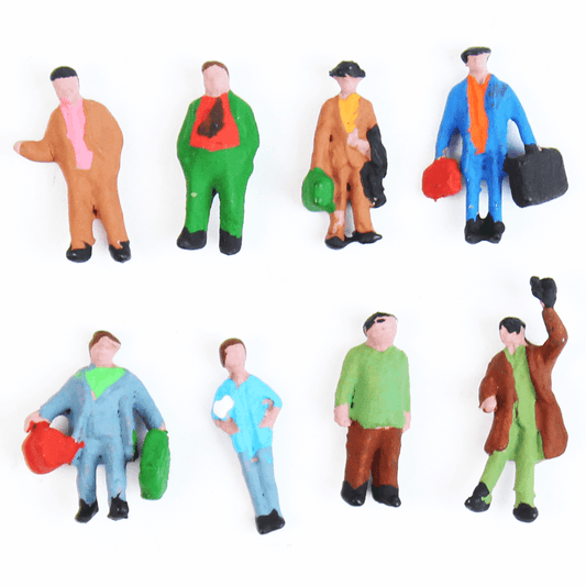 Figuras Para Maquetes 1/200 2311 Minitec 08 Peças