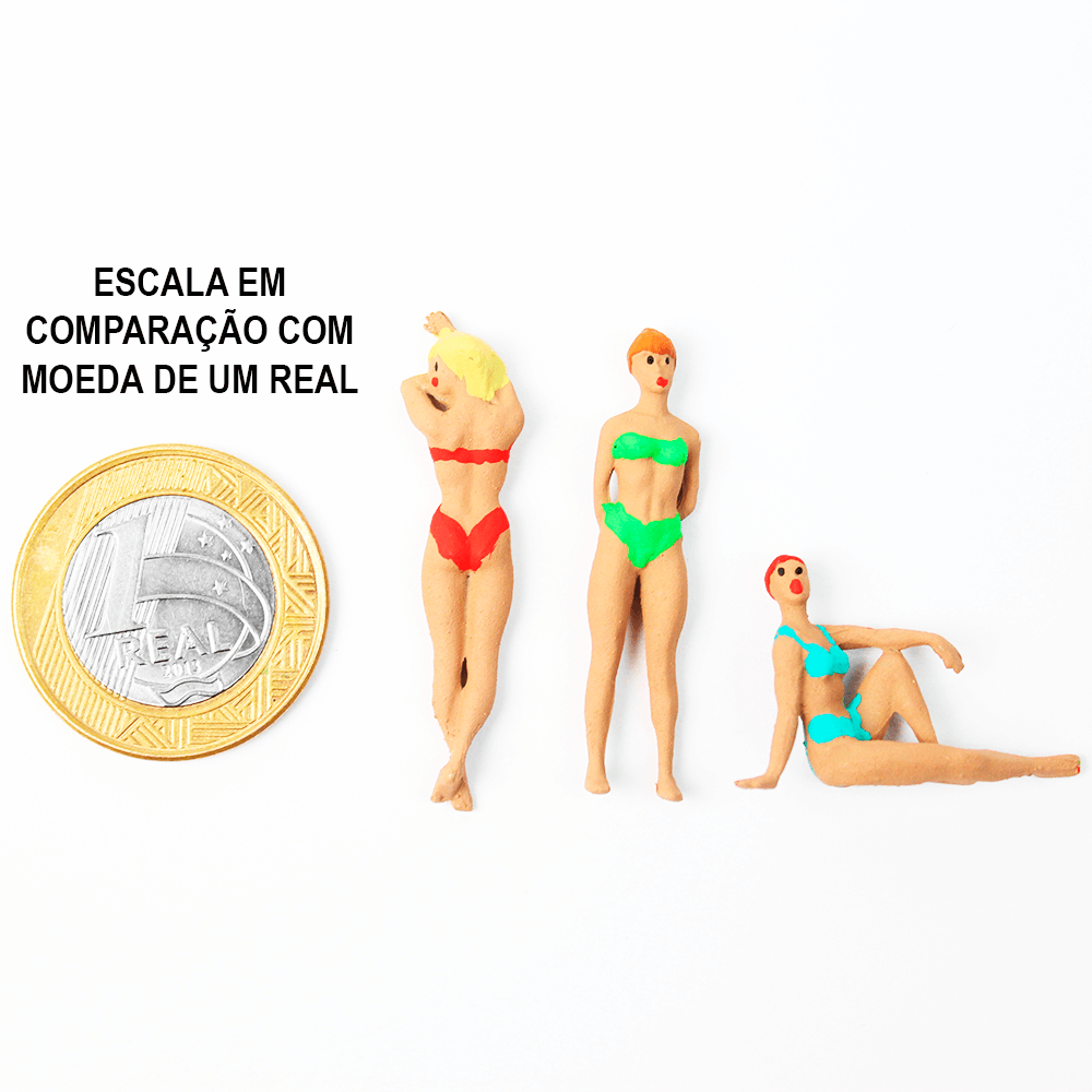 Figuras Para Maquetes 1/43 407 Minitec 03 Peças