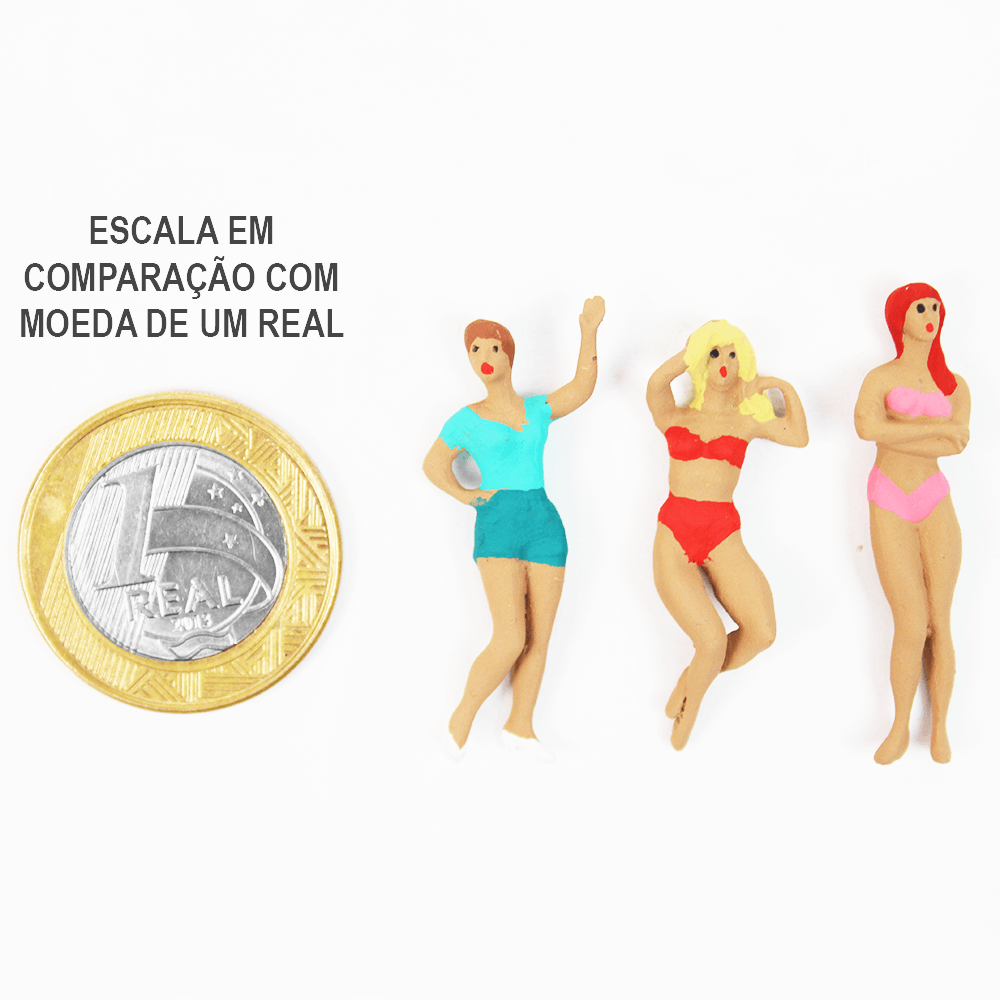 Figuras Para Maquetes 1/43 408 Minitec 03 Peças