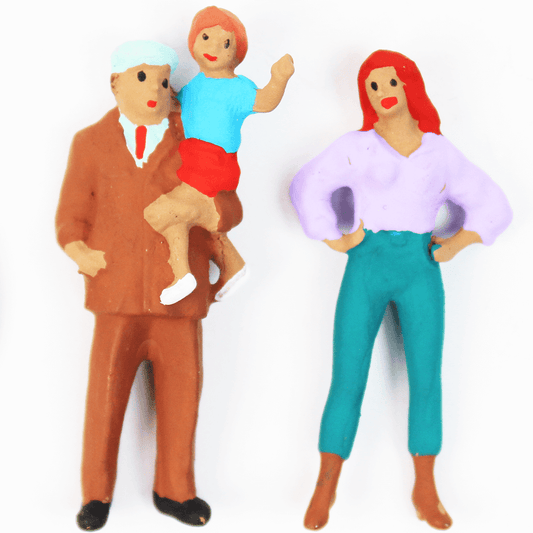 Figuras Para Maquetes 1/43 409 Minitec 02 Peças