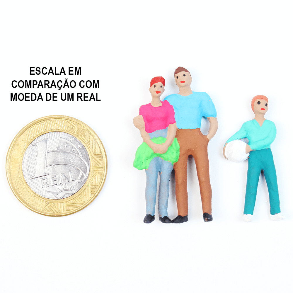 Figuras Para Maquetes 1/43 410 Minitec 02 Peças