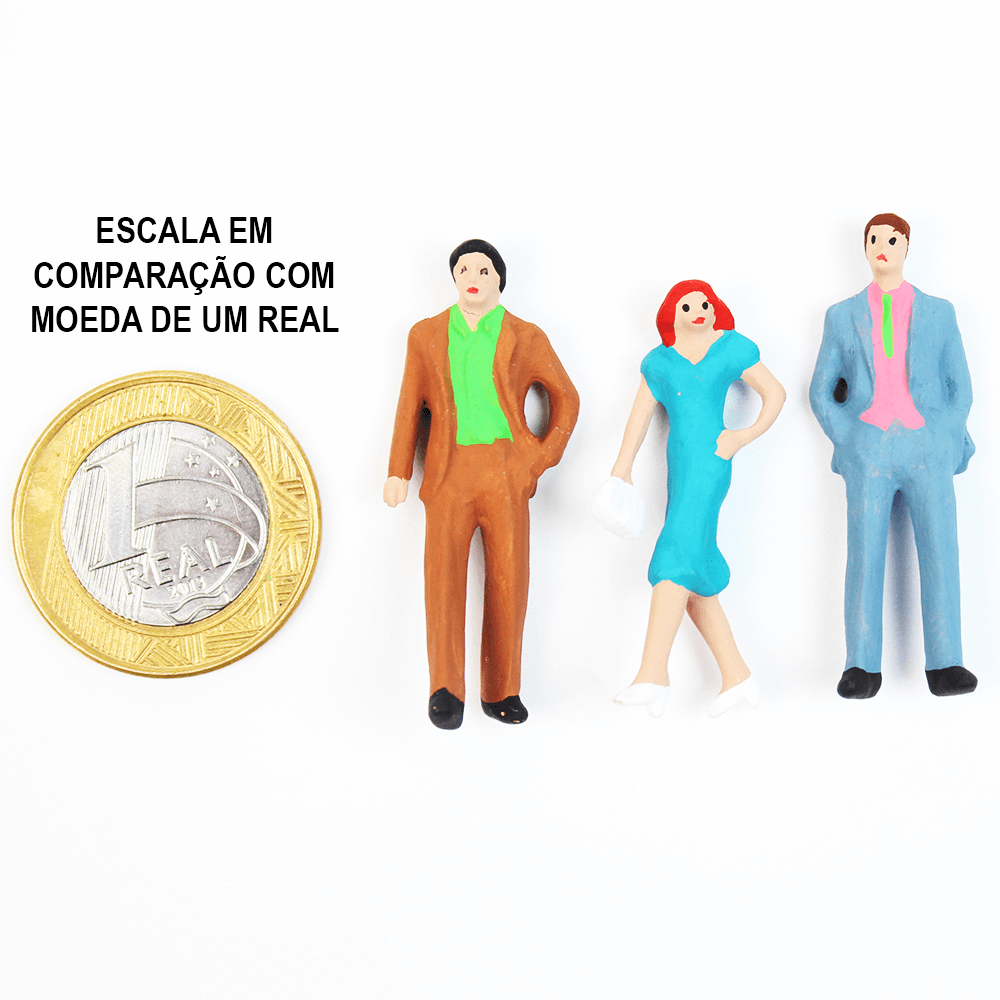 Figuras Para Maquetes 1/43 413 Minitec 03 Peças
