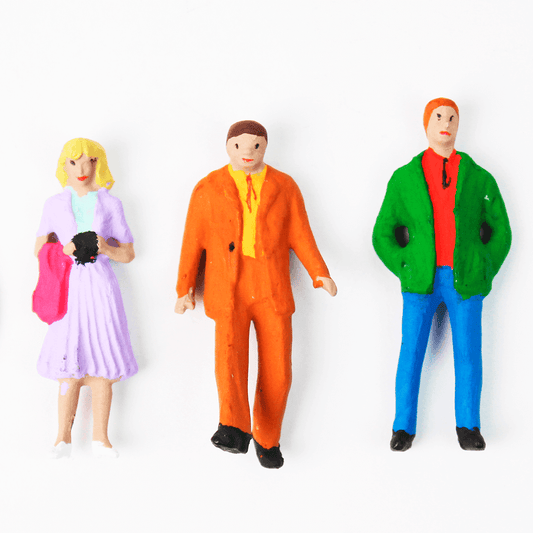 Figuras Para Maquetes 1/43 417 Minitec 03 Peças