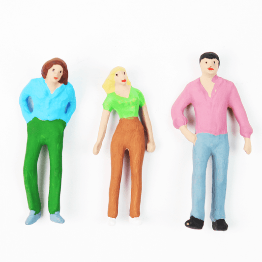 Figuras Para Maquetes 1/43 420 Minitec 03 Peças