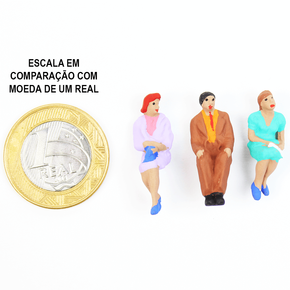Figuras Para Maquetes 1/43 422 Minitec 03 Peças