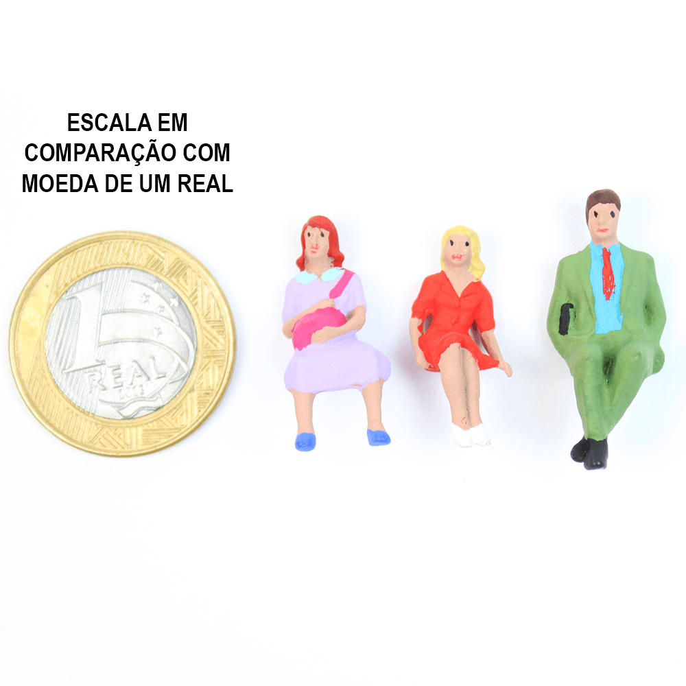 Figuras Para Maquetes 1/43 424 Minitec 03 Peças