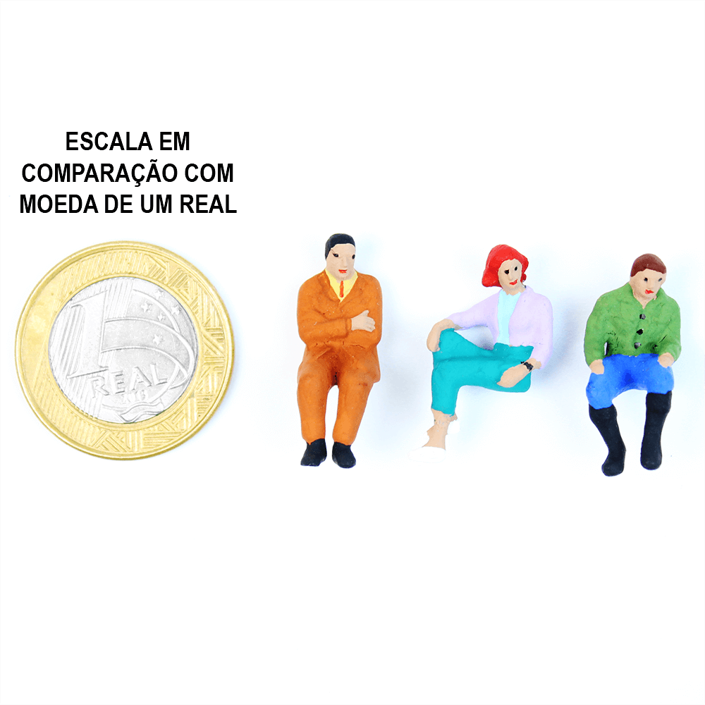 Figuras Para Maquetes 1/43 425 Minitec 03 Peças
