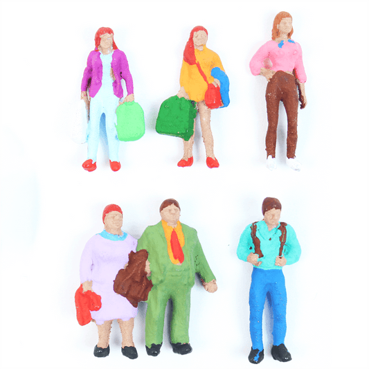 Figuras Para Maquetes 1/100 598 Minitec 05 Peças