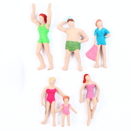 Figuras Para Maquetes 1/100 609 Minitec 06 Peças