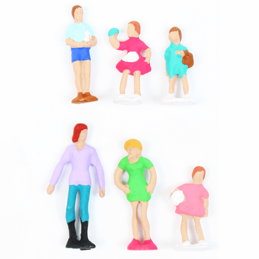 Figuras Para Maquetes 1/100 623 Minitec 06 Peças