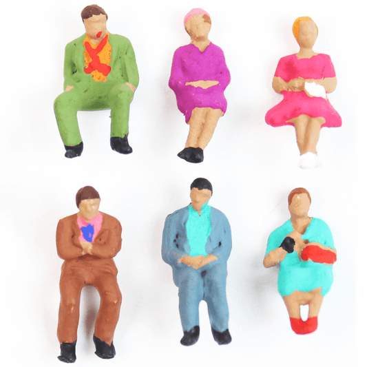 Figuras Para Maquetes 1/100 632 Minitec 06 Peças