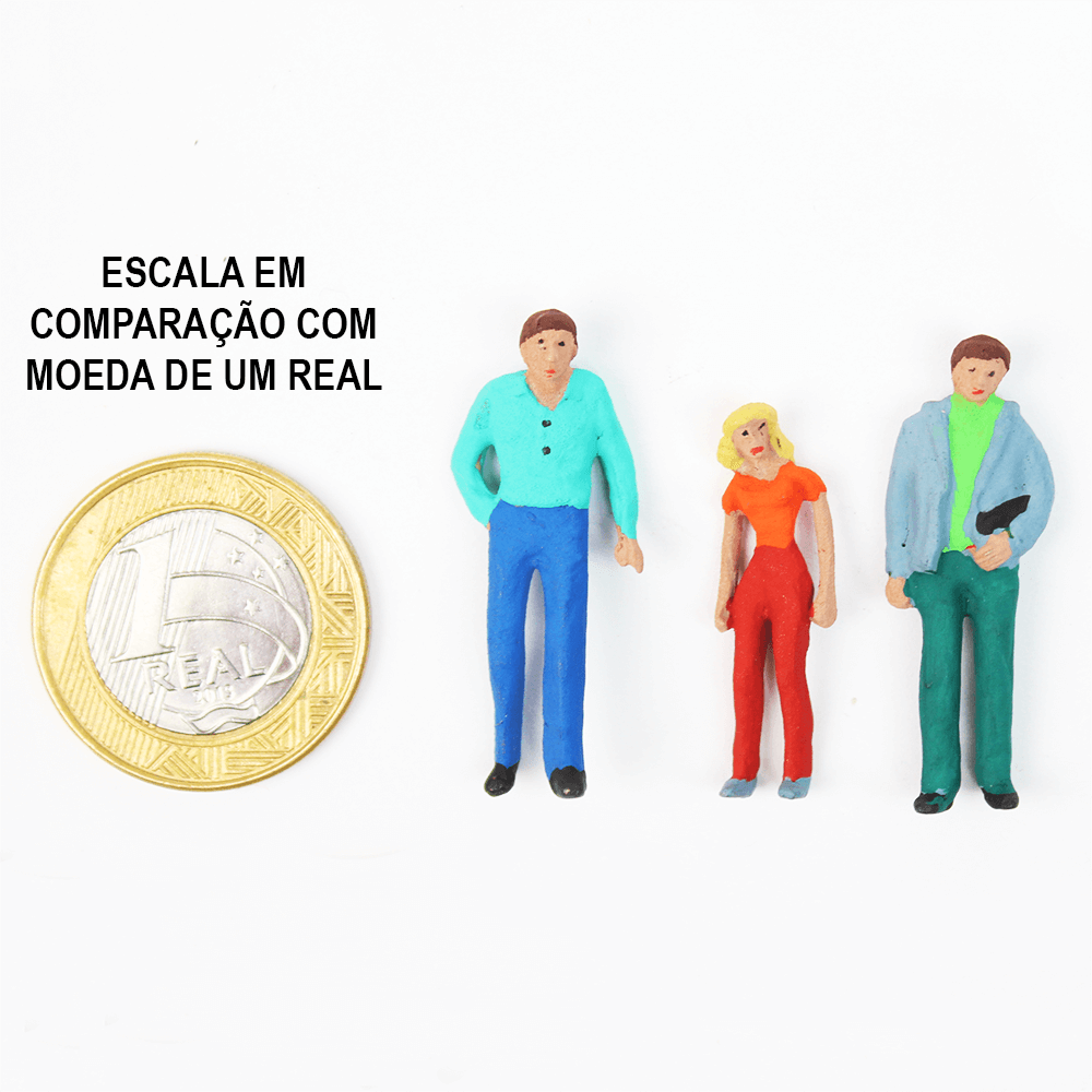 Figuras Para Maquetes 1/50 681 Minitec 03 Peças