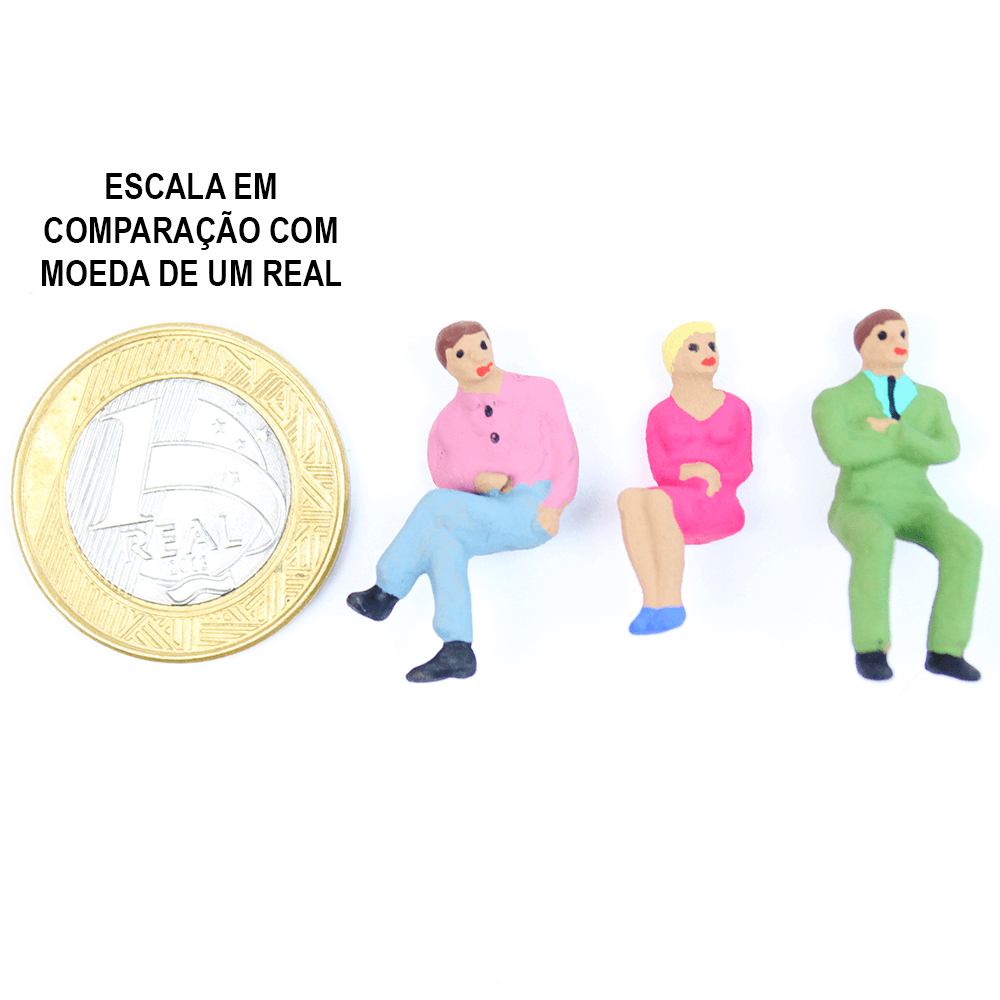 Figuras Para Maquetes 1/50 684 Minitec 03 Peças
