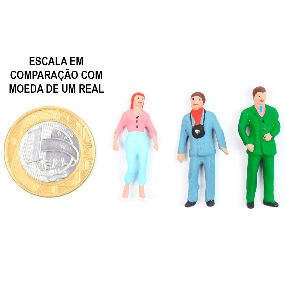 Figuras Para Maquetes 1/50 685 Minitec 03 Peças