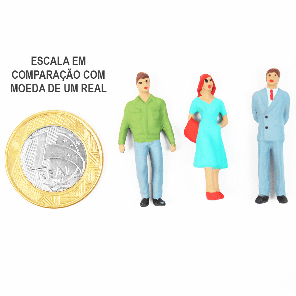 Figuras Para Maquetes 1/50 689 Minitec 03 Peças
