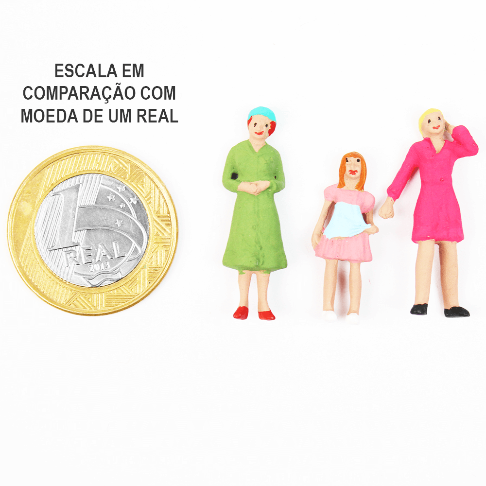 Figuras Para Maquetes 1/50 697 Minitec 03 Peças