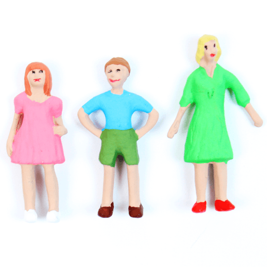 Figuras Para Maquetes 1/50 701 Minitec 03 Peças