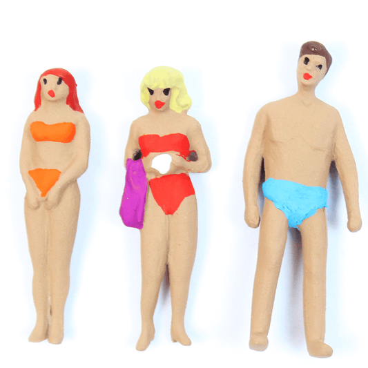 Figuras Para Maquetes 1/50 703 Minitec 03 Peças