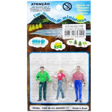 Figuras Para Maquetes 1/43 415 Minitec 03 Peças