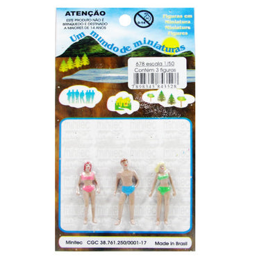 Figuras Para Maquetes 1/50 678 Minitec 03 Peças