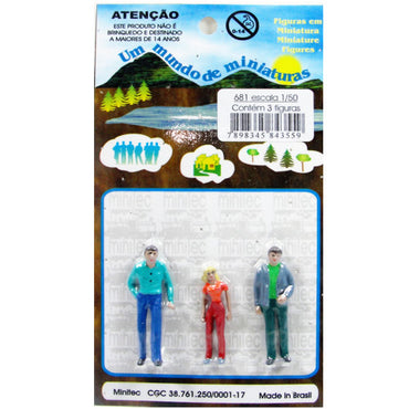 Figuras Para Maquetes 1/50 681 Minitec 03 Peças