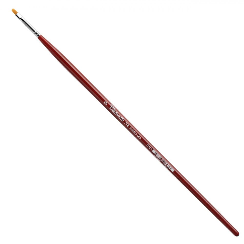 Pincel Tintoretto Filbert Cats Tongue Sintético 718 0