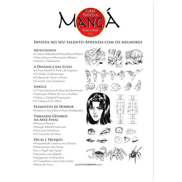 Curso Prático de Mangá Passo a Passo Vol. VI
