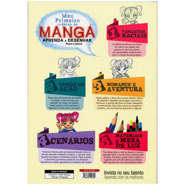 Meu Primeiro Caderno de Mangá Vol. 2 - Arthur Garcia