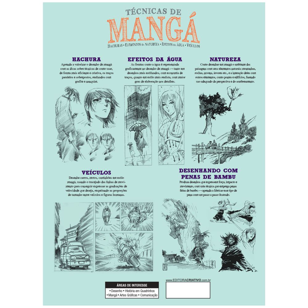 Técnicas de Mangá - Mozart Couto