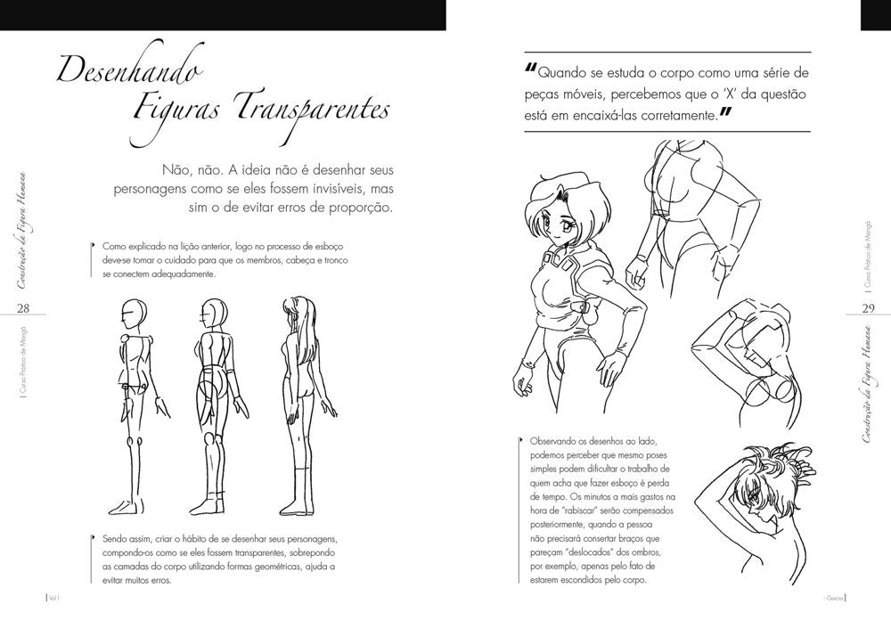 Curso Prático de Mangá Passo a Passo Vol. I